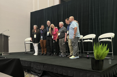 Women and Drones stage at Commercial UAV Expo