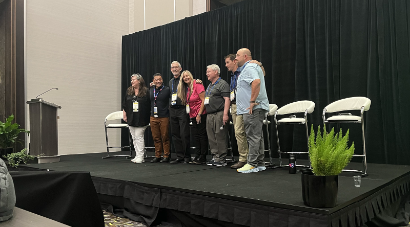 Women and Drones stage at Commercial UAV Expo