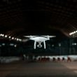 Drone flying