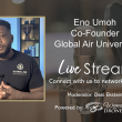 Photo of featured speaker for Coffee Connect with information about the livestream