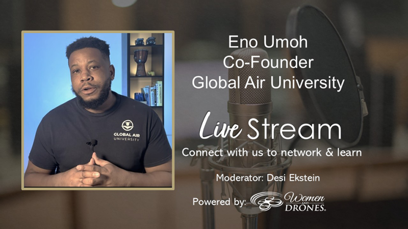 Photo of featured speaker for Coffee Connect with information about the livestream
