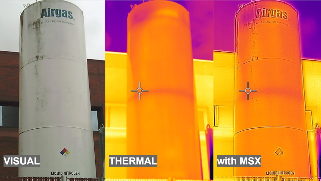Thermal and MSX imaging 