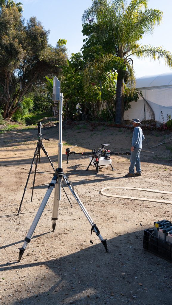 Drone filming setup from Palm Springs Drone Film Festival