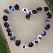 Young girls form a heart; image taken by a drone from an aerial view.
