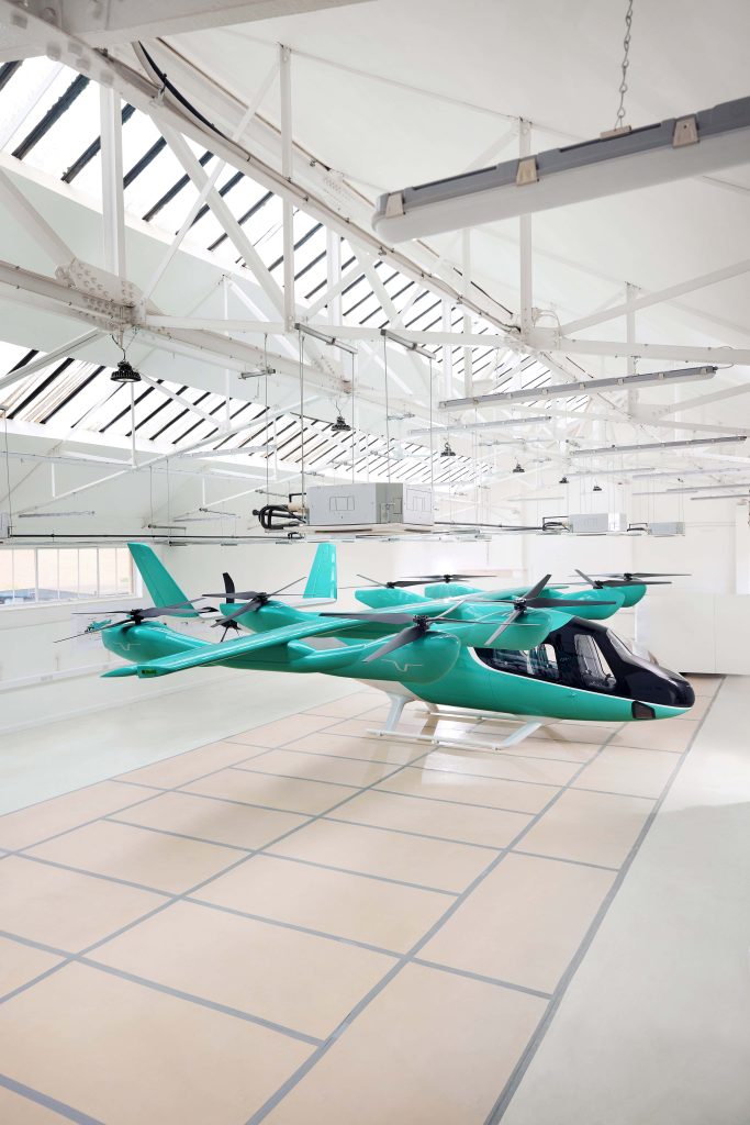 Eve eVOTL vehicle. Image credit: Eve Air Mobility